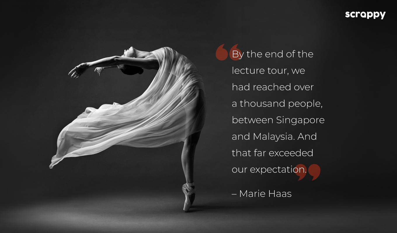 ballet dancer with marie haas quote