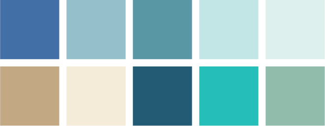 Mary's Place by the Sea color palette