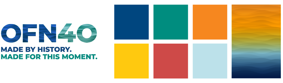 OFN40 logo and brand colors
